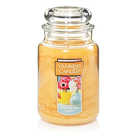 Yankee Candle Large Jar Candle, Color Me Happy