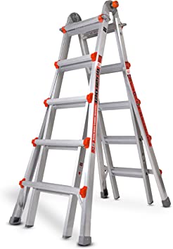 Little Giant Ladder Systems 10403 22-Feet Super Duty M22 375-Pound Duty Rating, Aluminum