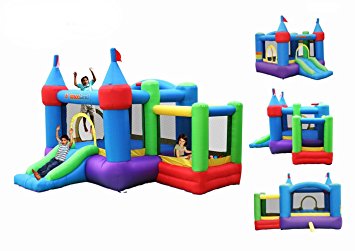 Bounceland Inflatable Dream Castle with Ball Pit Bounce House Bouncer