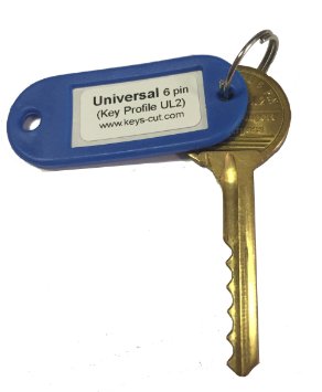 Universal standard Bump Key 6 Pin (will bump 4,5 & 6 pin locks)
