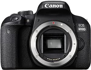 Canon 1895C001AA Appareil Photo Reflex numérique EOS 800D Noir