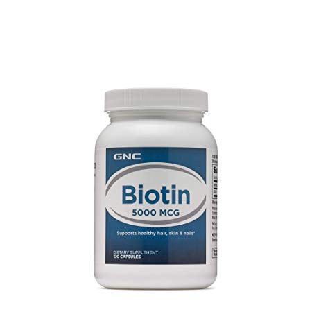 GNC Biotin 5000 MCG 120 caps
