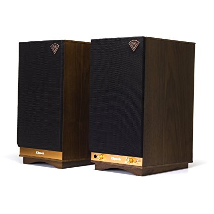 Klipsch The Sixes Powered Monitor – Walnut Veneer (Pair)