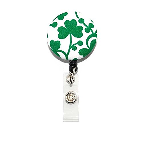 St. Patricks Day Retractable for ID or Key Card Free Shipping