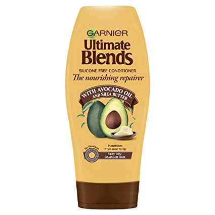 Garnier Ultimate Blends Avocado Damaged Hair Conditioner 400 ml Pack of 6