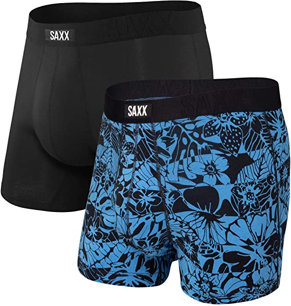 SAXX Men's Underwear – UNDERCOVER Boxer Briefs with Built-In BallPark Pouch Support – Pack of 2, Core