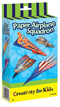 Creativity for Kids West Design Junior Selection Paper Airplane Squadron Mini Kit