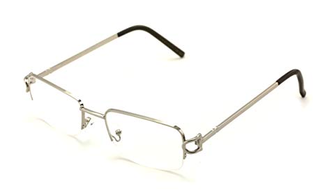 V.W.E. Rectangular Frame Clear Lens Designer glasses RX Optical EyeGlasses