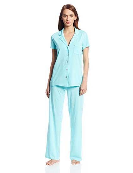 Josie by Natori Women's Spicy Essential Short-Sleeve Pajama Set