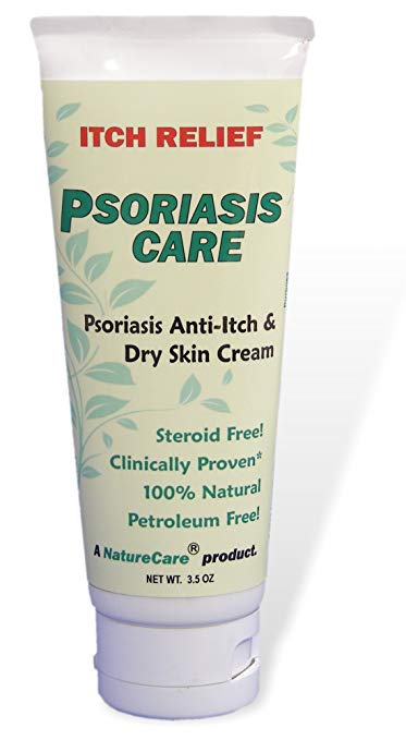 Psoriasis Cream! FAST itch relief. 100% natural, organic, non-GMO. NatureCare by Rowell Labs.