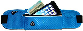 Running & Activity Mesh Belt for iPhone 7, 6 / 6S, 6 Plus, 5/5S, & Galaxy S7 S6 S5 S4, Note, LG, Moto, HTC One, Nexus & More (Blue)
