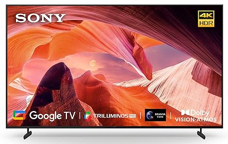 Sony Bravia 215 cm (85 inches) 4K Ultra HD Smart LED Google TV KD-85X80L (Black)