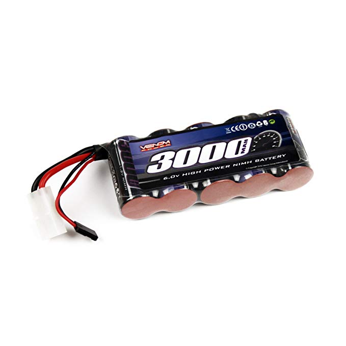Venom 6v 3000mAh 5-Cell Large Scale Receiver NiMH Battery
