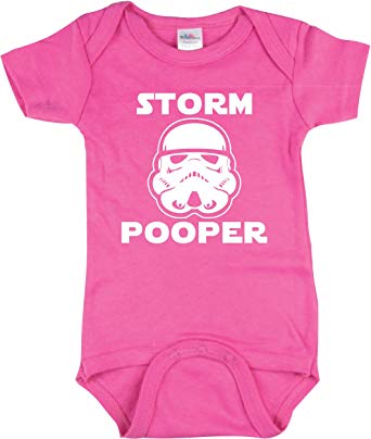 Texas Tees Funny Baby Bodysuits, Humorous, Storm Pooper Shirt