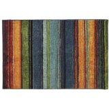 Townhouse Rugs Carnival Stripe Multi Rug 30-Inch by 46-Inch