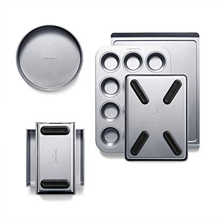 Calphalon 2065318 Premier Countertop Safe Bakeware 6 Piece Set, 6-Piece Set