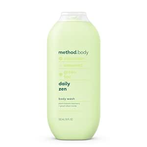 Method Body Wash, Daily Zen, Paraben and Phthalate Free, 18 oz (Pack of 1)