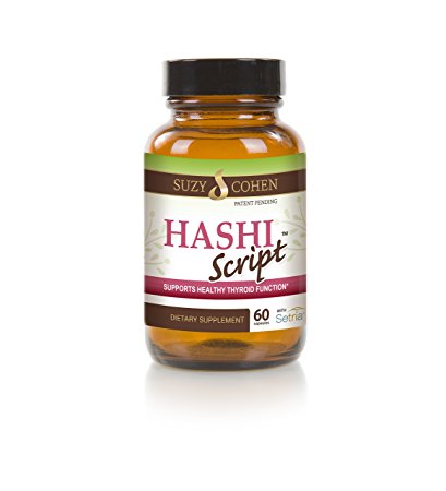 HashiScript Thyroid and Immune Support Formula with Catalase and Glutathione - By Suzy Cohen, RPh