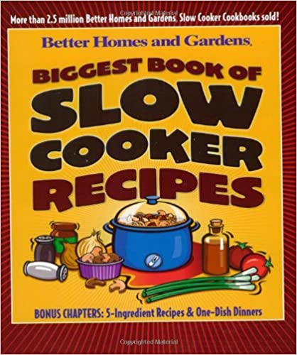 Biggest Book of Slow Cooker Recipes (Better Homes & Gardens)