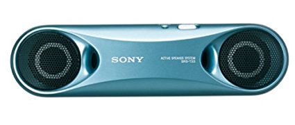 Sony SRS-T33 Compact Portable Speakers (Blue)