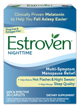 Estroven Nighttime Multi Symptom Menopause Relief, 30 Count