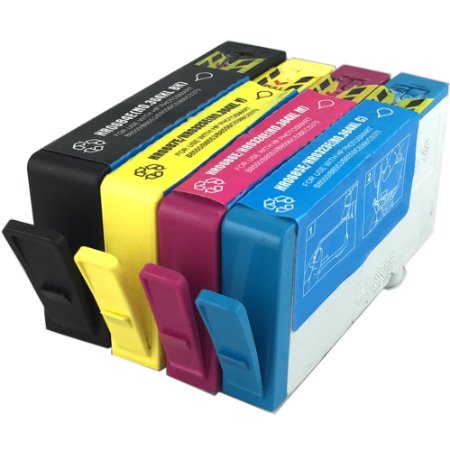 Great Value Compatible HP364XL Ink Cartridges. 4 Compatible HP 364 Cartridges for HP Deskjet 3070, 3520, 3524, Photosmart B010, B109, B110, 5510, 5512, 5514, 5515, 5520, 5524, 7520