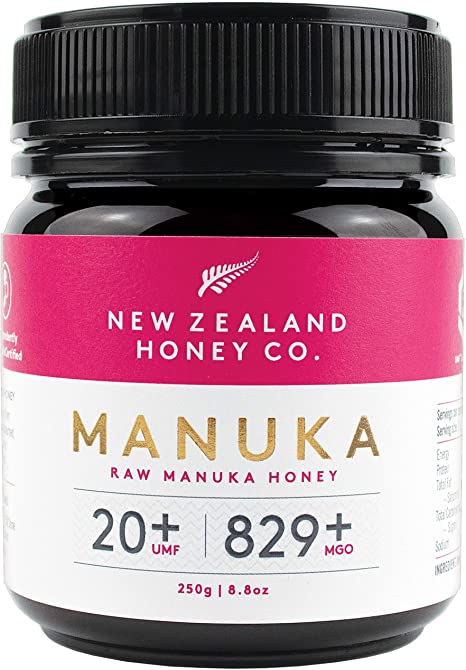 New Zealand Honey Co. Raw Manuka Honey UMF 20  / MGO 820  | 250g