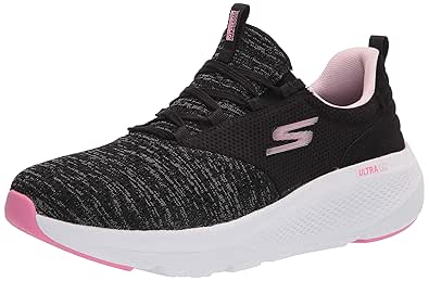 Skechers Womens Go Run Elevate-Pleasant Days Running Shoe