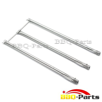 BBQ-Parts 7508 Stainless Steel 3 Burner Tube Set Replacement for Weber Genesis Silver B and C, Spirit 700 and Genesis Gold gas grills (Aftermarket replacements)