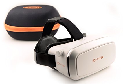 3ACTIVE VR Premium Virtual Reality Headset and Storage Case
