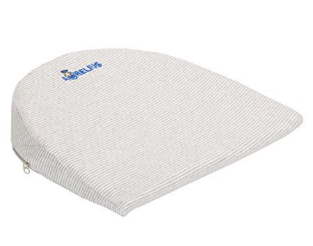 Aurelius Bassinet Wedge Sleep Pillow for Baby Better Sleeping,12 Degree Incline,Air Ventilation with Small Holes