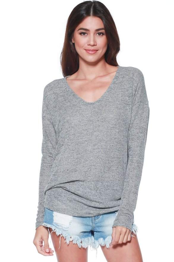A D® Womens Thin Soft Knit Dolman Sleeve Pullover Sweater (S-XL)