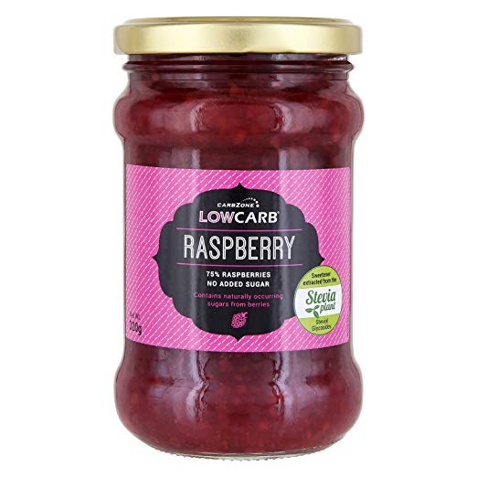 Low Carb Raspberry Jam  - CarbZone