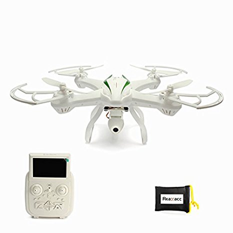 REALACC Cheerson CX-35 500M FPV Quadcopter Drone With 2MP Camera Gimble High Hold Quadcopter Mode Switch 2 (White)