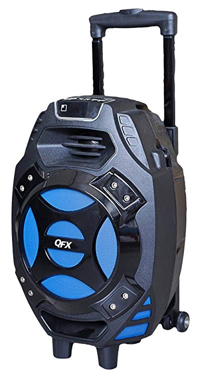 QFX PBX-61081BT/BL Portable Bluetooth Party Speaker