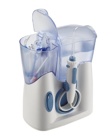 H2ofloss® Quiet Design(less Than 50db) with 12 Multifunctional Tips Countertop Dental Oral Irrigator(hf-8whisper)