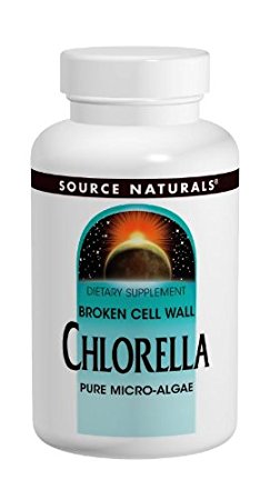 Source Naturals Chlorella 500mg, Green Superfood,100 Tablets