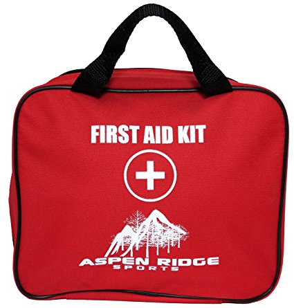 Aspen Ridge Sports First Aid Kit- For Trauma Injury, Auto Emergency Kit, 72 pcs First Aid Kit Including Trauma Shears, Large Bandages, Tourniquet And CPR Instructions