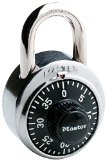 Master Lock 1500D Dial Combination Lock 1-78-inch Black