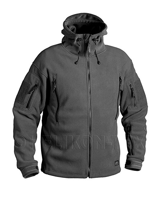 Helikon Men's Patriot Softshell Tactical Jacket Double Fleece Security Army Military