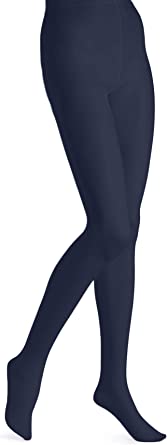 EMEM Apparel Women's Plus Size Queen Opaque Footed Tights