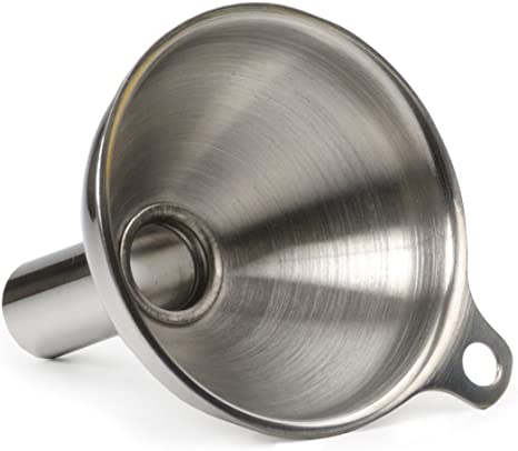 Stainless Steel Funnel - For Filling Narrow Jars and Bottles, 1 pc