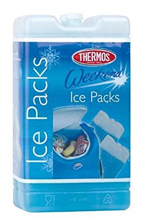 Thermos Weekend Reusable Ice Packs, 400 g - Blue, Pack of 2