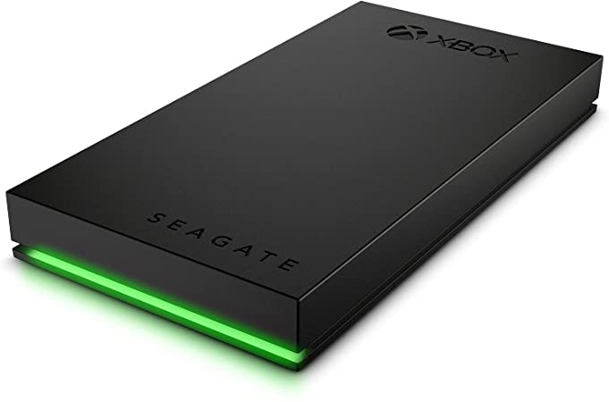 Seagate Game Drive SSD for Xbox 1TB External Solid State Drive - 3.5 Inch, USB 3.2 Gen 1, with Built-in Green LED and Rescue Services (STLD1000400)