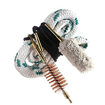 Unigear Gun Bore Snake Barrel Cleaner for Rifle Pistol Shotgun, Brushes Included (Choose Your Caliber)