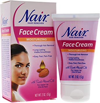 Nair Hair Remover Moisturizing Face Cream - 2 Oz