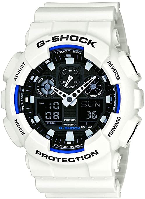 Casio Men's GA-100 XL Series G-Shock Quartz 200M WR Shock Resistant Watch