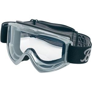Biltwell Moto Goggles - One size fits mostGrey