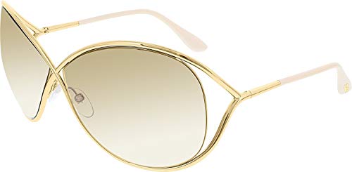 Tom Ford Sunglasses - Miranda / Frame: Shiny Rose Gold Lens: Brown Gradient