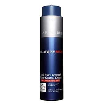 CLARINSMEN Line-Control Cream | Anti-Aging Moisturizer For Men | Visibly Firms and Tightens Sagging Skin Around Chin | Visibly Smoothes Deep Lines and Wrinkles | Dry Skin Type